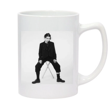 Helena Bonham Carter 14oz White Statesman Mug