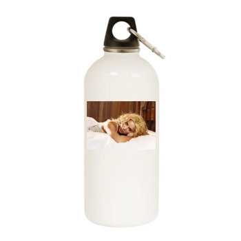 Shakira White Water Bottle With Carabiner