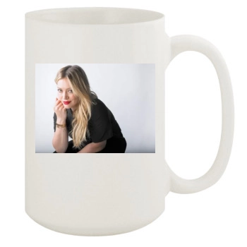 Hilary Duff 15oz White Mug