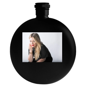 Hilary Duff Round Flask