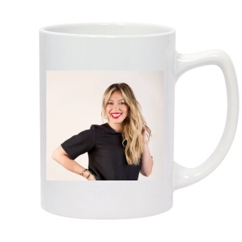 Hilary Duff 14oz White Statesman Mug