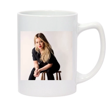 Hilary Duff 14oz White Statesman Mug