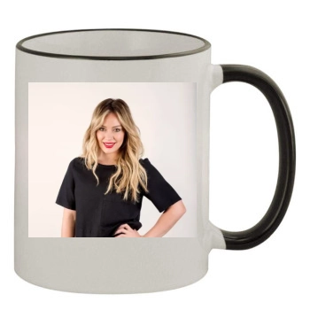 Hilary Duff 11oz Colored Rim & Handle Mug