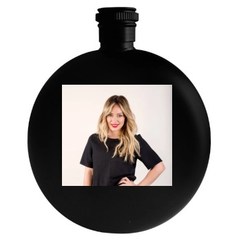 Hilary Duff Round Flask