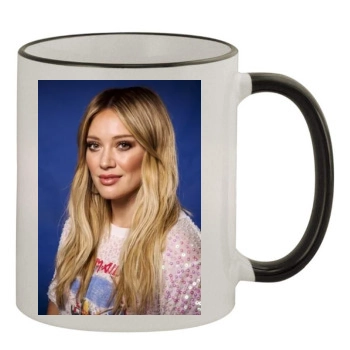 Hilary Duff 11oz Colored Rim & Handle Mug