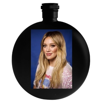 Hilary Duff Round Flask