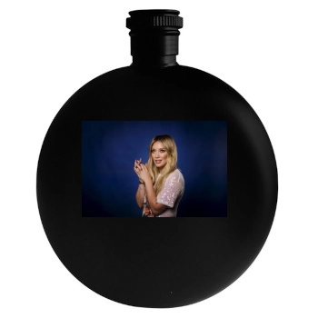 Hilary Duff Round Flask