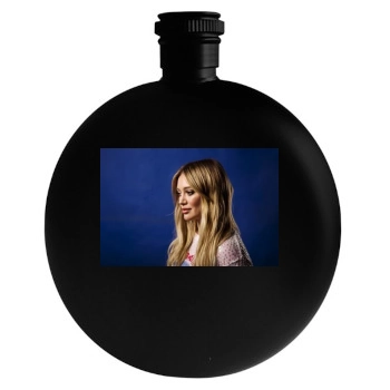 Hilary Duff Round Flask