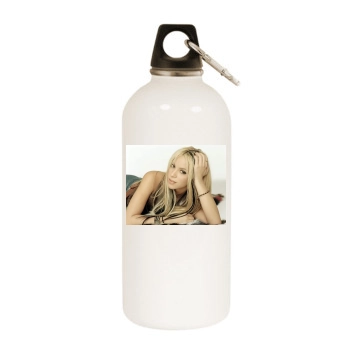 Shakira White Water Bottle With Carabiner