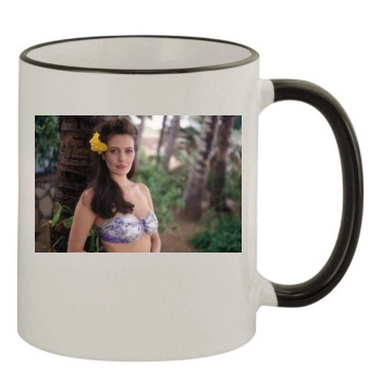 Hunter Tylo 11oz Colored Rim & Handle Mug