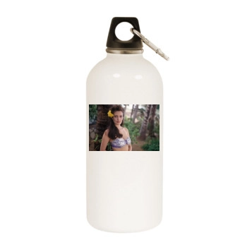 Hunter Tylo White Water Bottle With Carabiner