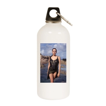 Hunter Tylo White Water Bottle With Carabiner