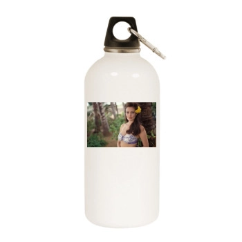 Hunter Tylo White Water Bottle With Carabiner