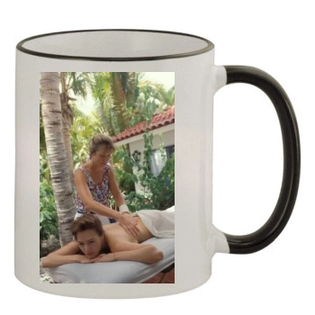 Hunter Tylo 11oz Colored Rim & Handle Mug