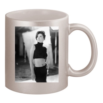 Shania Twain 11oz Metallic Silver Mug