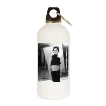 Shania Twain White Water Bottle With Carabiner