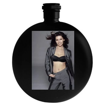 Shania Twain Round Flask