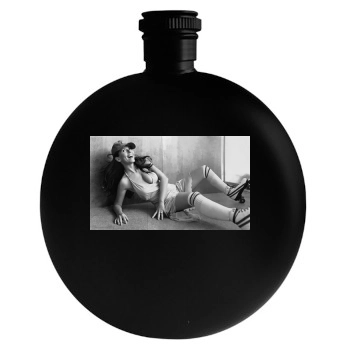 Shania Twain Round Flask