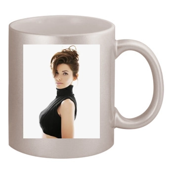 Shania Twain 11oz Metallic Silver Mug