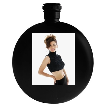 Shania Twain Round Flask