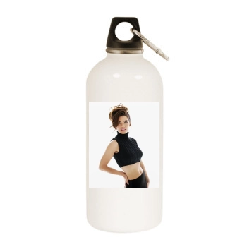 Shania Twain White Water Bottle With Carabiner