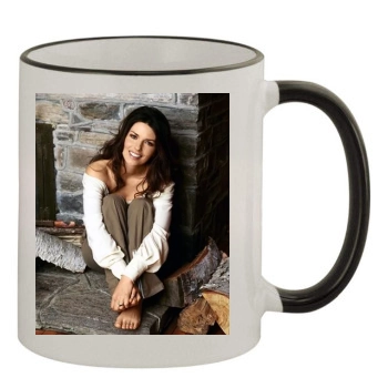 Shania Twain 11oz Colored Rim & Handle Mug