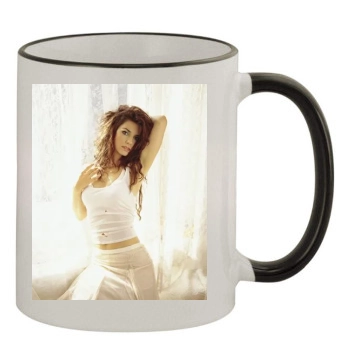 Shania Twain 11oz Colored Rim & Handle Mug