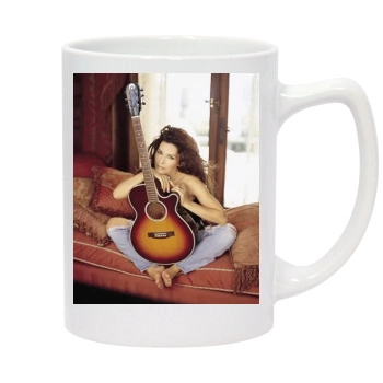 Shania Twain 14oz White Statesman Mug