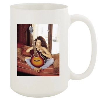 Shania Twain 15oz White Mug