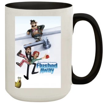 Flushed Away (2006) 15oz Colored Inner & Handle Mug