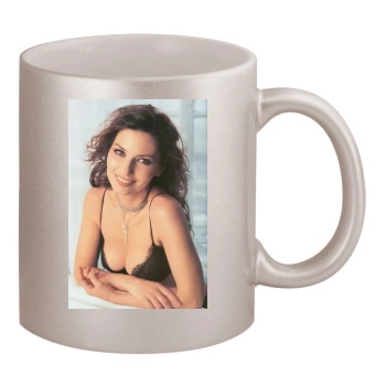 Shania Twain 11oz Metallic Silver Mug