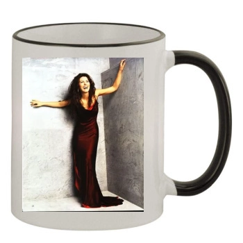 Shania Twain 11oz Colored Rim & Handle Mug