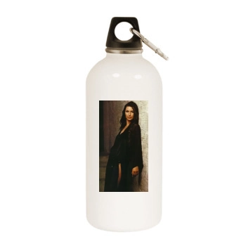 Shania Twain White Water Bottle With Carabiner