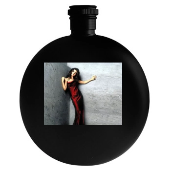 Shania Twain Round Flask