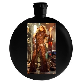 Shania Twain Round Flask