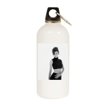 Shania Twain White Water Bottle With Carabiner