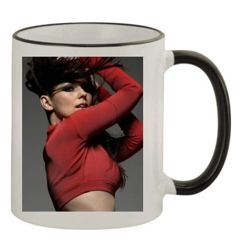 Shania Twain 11oz Colored Rim & Handle Mug