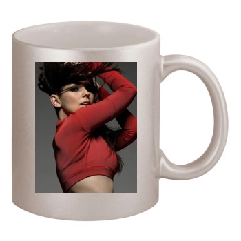 Shania Twain 11oz Metallic Silver Mug