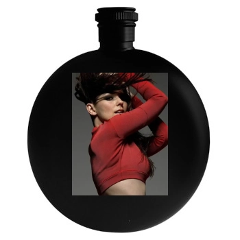 Shania Twain Round Flask