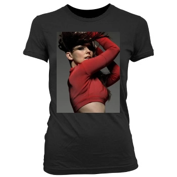 Shania Twain Women's Junior Cut Crewneck T-Shirt