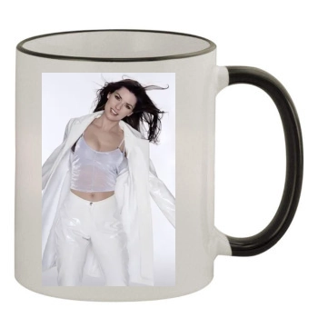 Shania Twain 11oz Colored Rim & Handle Mug