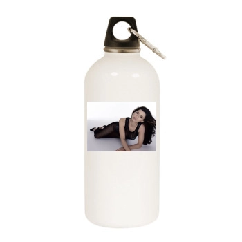 Shania Twain White Water Bottle With Carabiner