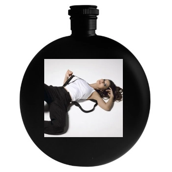 Shania Twain Round Flask