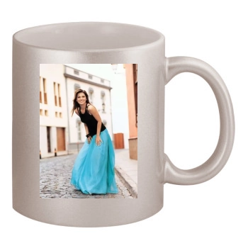 Shania Twain 11oz Metallic Silver Mug