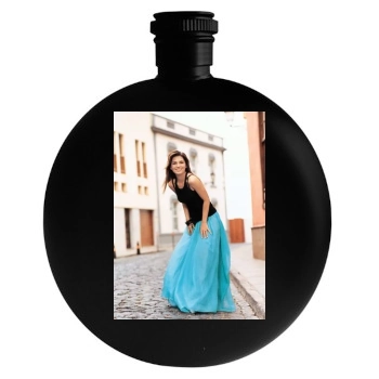 Shania Twain Round Flask