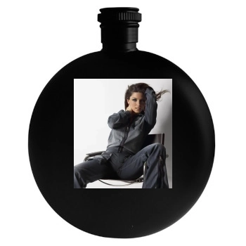 Shania Twain Round Flask