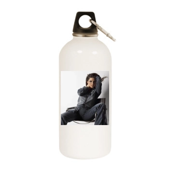 Shania Twain White Water Bottle With Carabiner