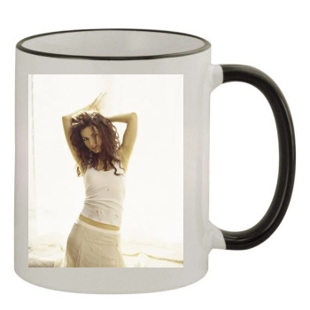 Shania Twain 11oz Colored Rim & Handle Mug