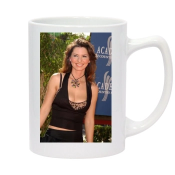 Shania Twain 14oz White Statesman Mug