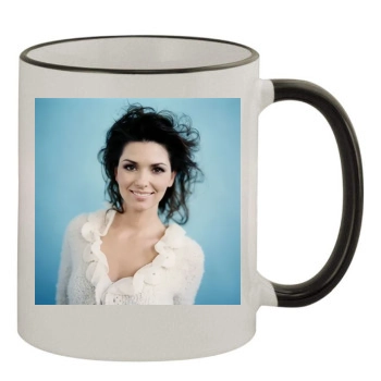 Shania Twain 11oz Colored Rim & Handle Mug